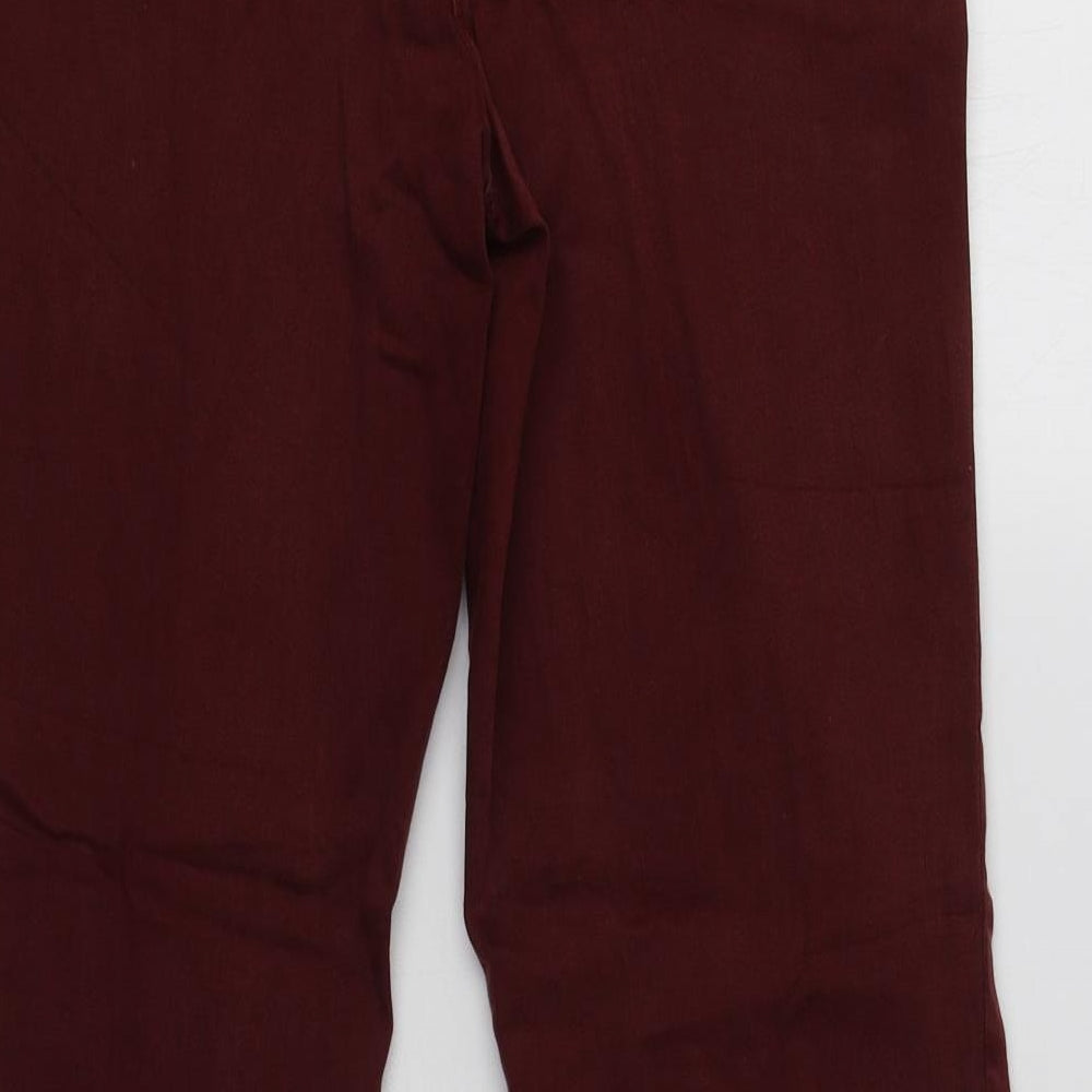 Mac Jeans Womens Purple  Cotton Bootcut Jeans Size 10 L30 in Regular