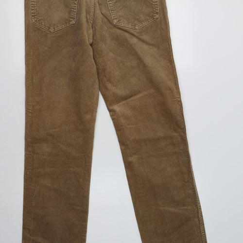 Wrangler Mens Beige  Cotton Trousers  Size 32 L32 in Regular