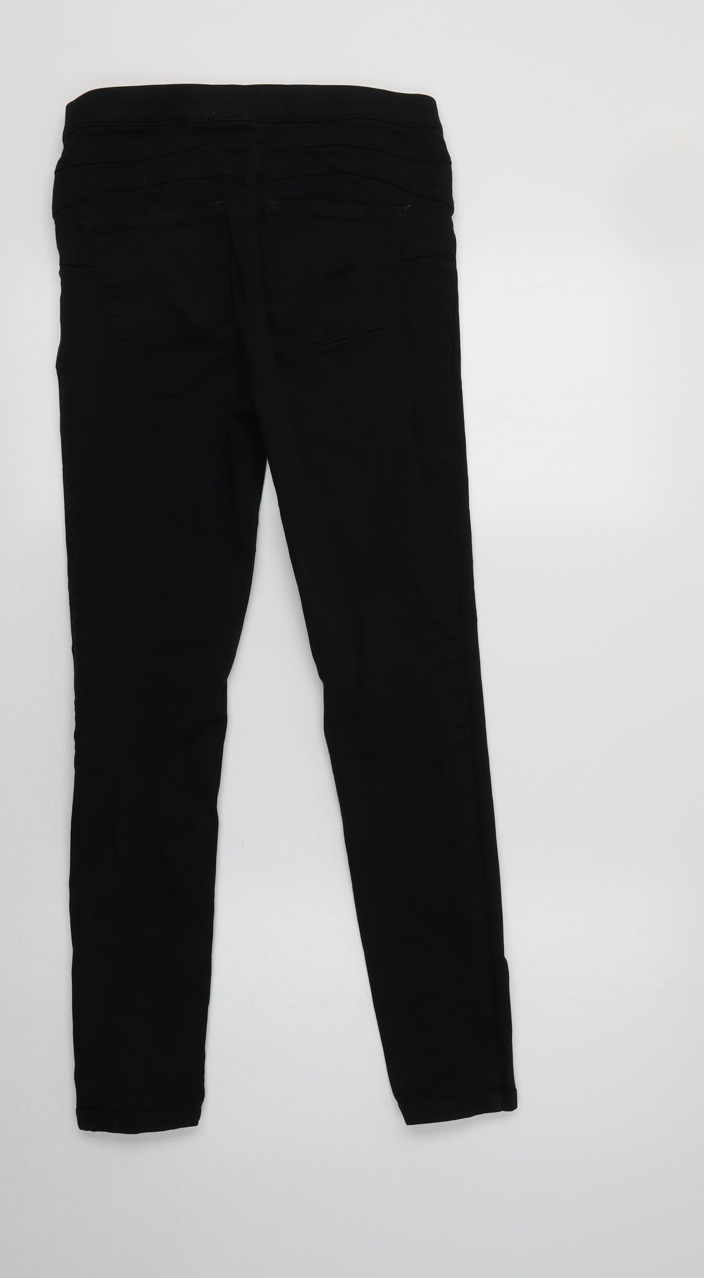 NEXT Womens Black  Cotton Jegging Jeans Size 10 L29 in Regular