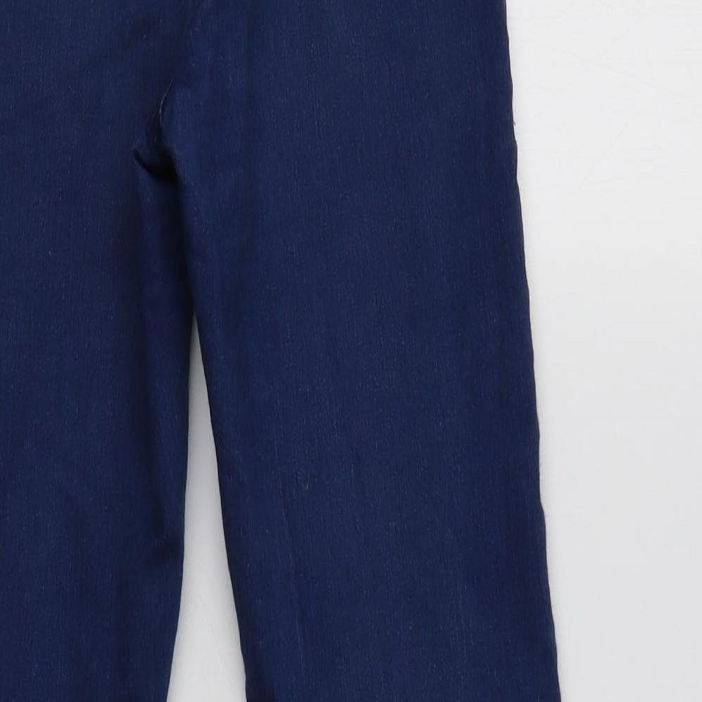Miss Selfridge Womens Blue  Cotton Jegging Jeans Size 6 L29 in Regular