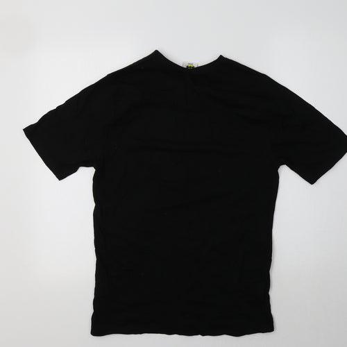 Batman Mens Black  Cotton  T-Shirt Size S Crew Neck  - Super Hero