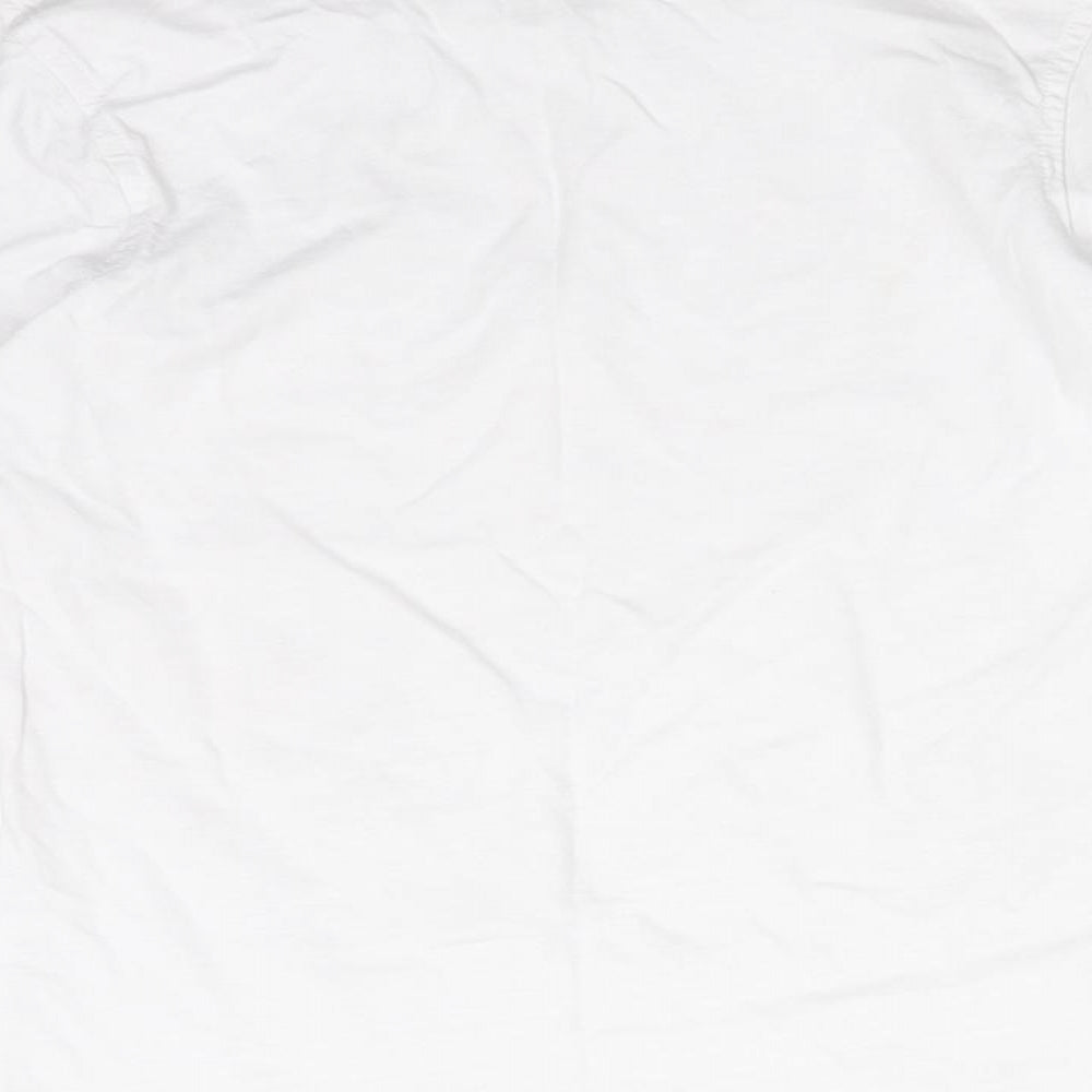 George Boys Multicoloured Colourblock Cotton Basic T-Shirt Size 7-8 Years Round Neck  - NEVER LOOK BACK