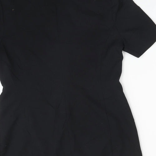 Atmosphere Womens Black  Polyester Jacket Suit Jacket Size 14