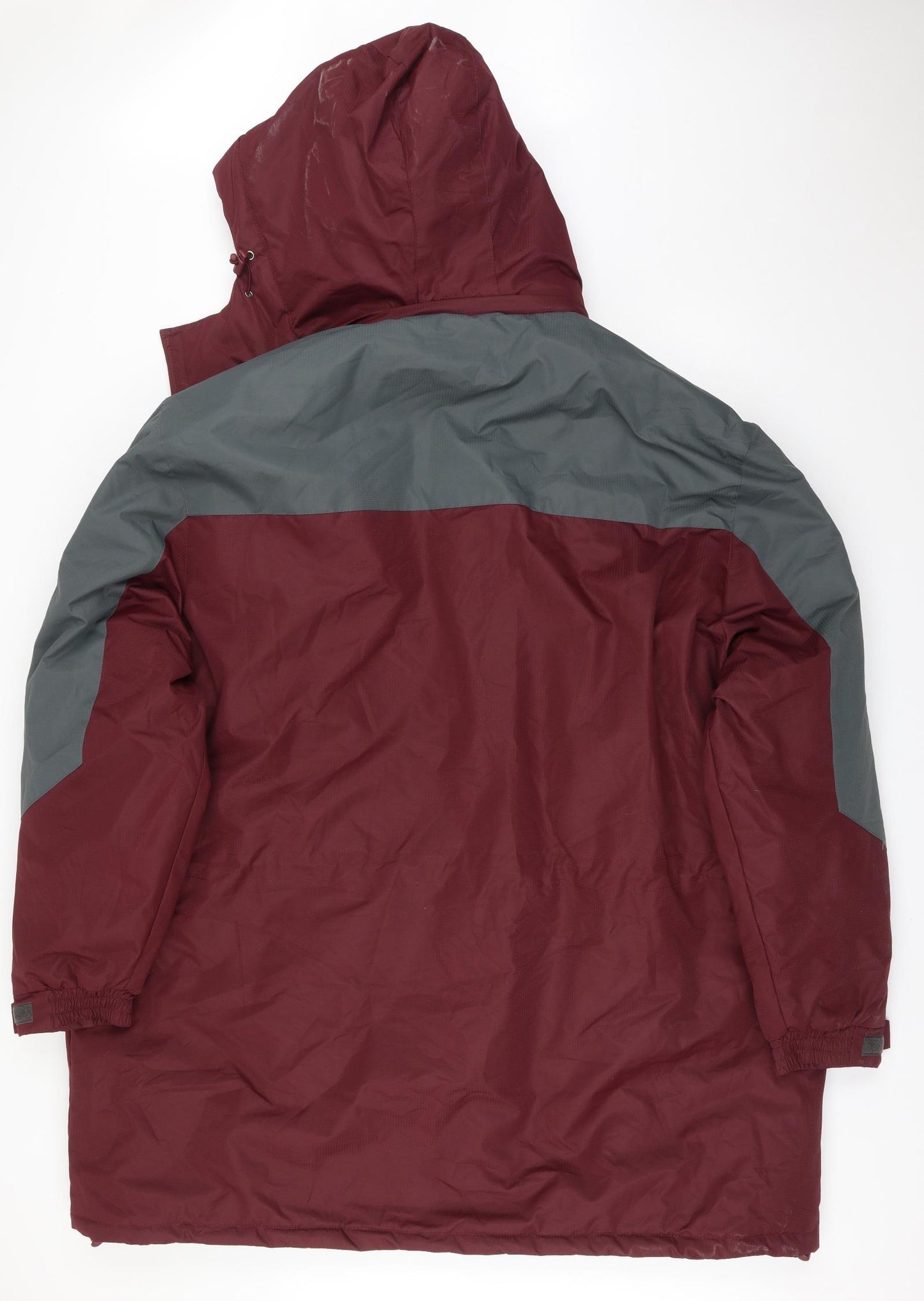 CARABOU Mens Red   Overcoat Coat