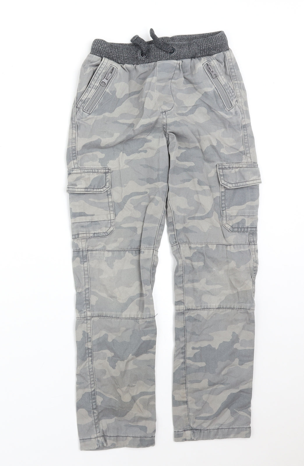George Boys Multicoloured Camouflage Cotton Cargo Trousers Size 6-7 Years  Regular