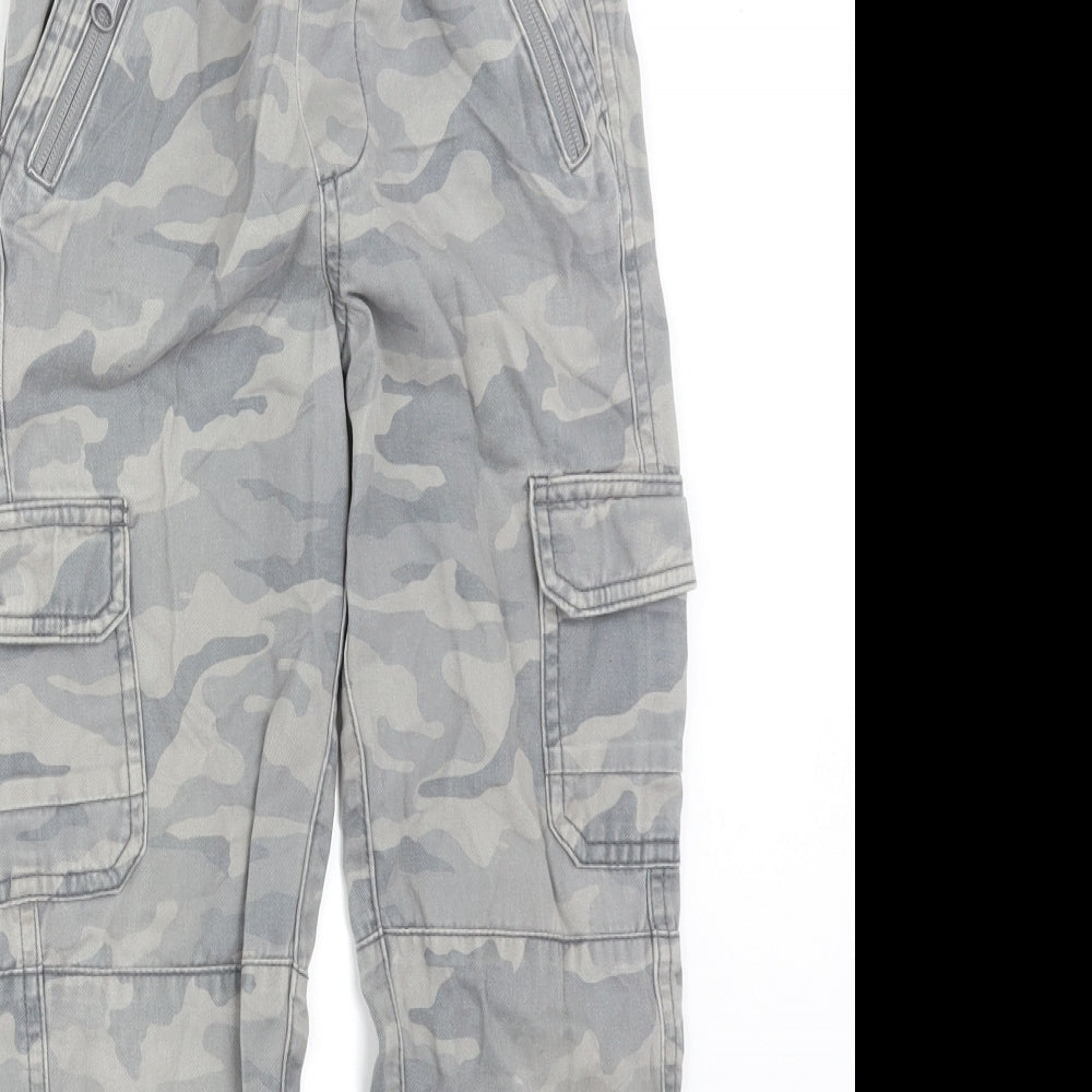 George Boys Multicoloured Camouflage Cotton Cargo Trousers Size 6-7 Years  Regular