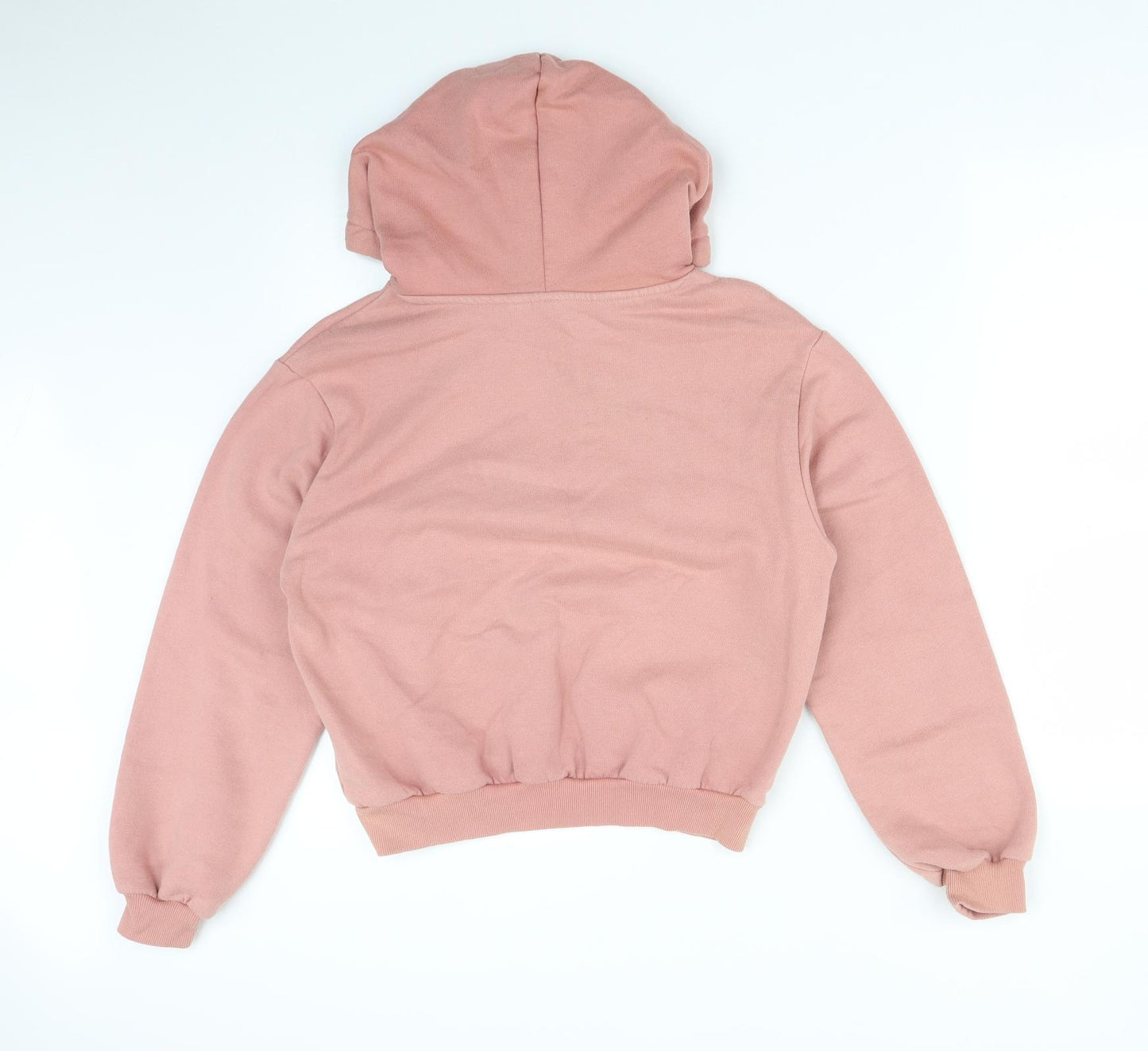 H&M Womens Pink  Cotton Pullover Hoodie Size S   - SEOUL