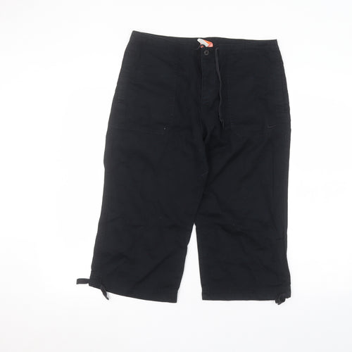 Nike Mens Black  Cotton Bermuda Shorts Size M L16 in Regular