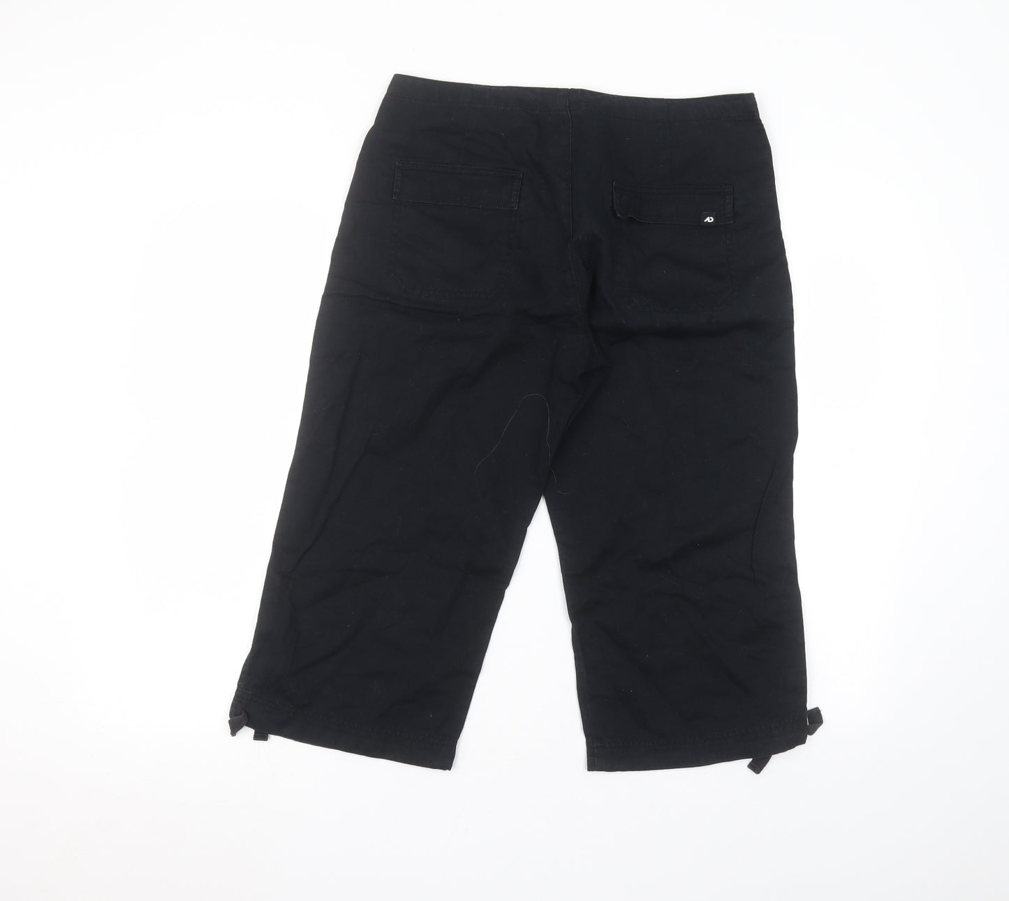 Nike Mens Black  Cotton Bermuda Shorts Size M L16 in Regular