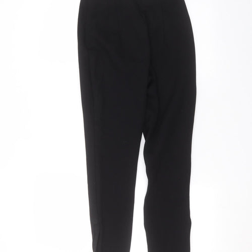 ASOS Womens Black  Viscose Trousers  Size 8 L26 in Regular
