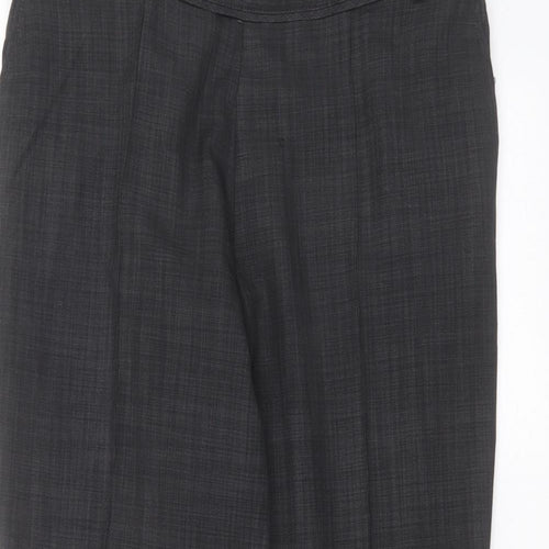 Marks and Spencer Womens Black  Polyester Trousers  Size 16 L25 in Regular