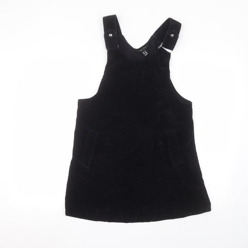 New Look Womens Blue  Cotton A-Line  Size 10 Round Neck