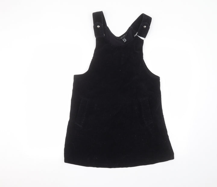 New Look Womens Blue  Cotton A-Line  Size 10 Round Neck