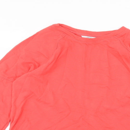 NEXT Womens Pink Round Neck  Cotton Pullover Jumper Size L