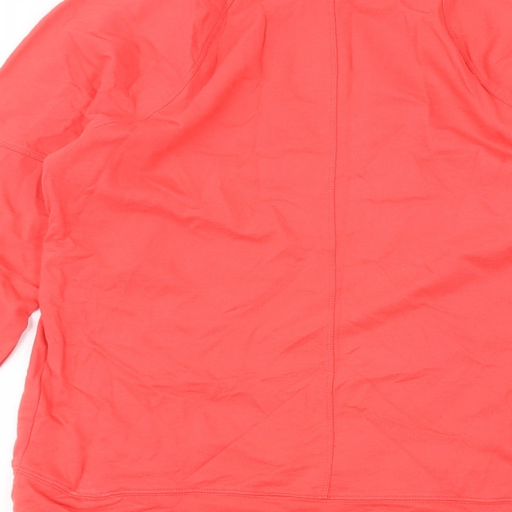 NEXT Womens Pink Round Neck  Cotton Pullover Jumper Size L
