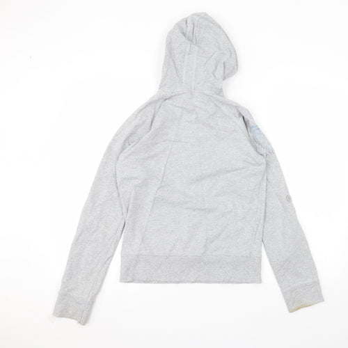 Gap Womens Grey  Cotton Pullover Hoodie Size S