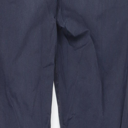 H&M Womens Blue  Cotton Straight Jeans Size 8 L30 in Regular