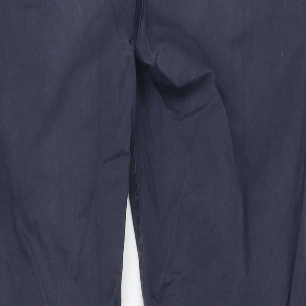 H&M Womens Blue  Cotton Straight Jeans Size 8 L30 in Regular