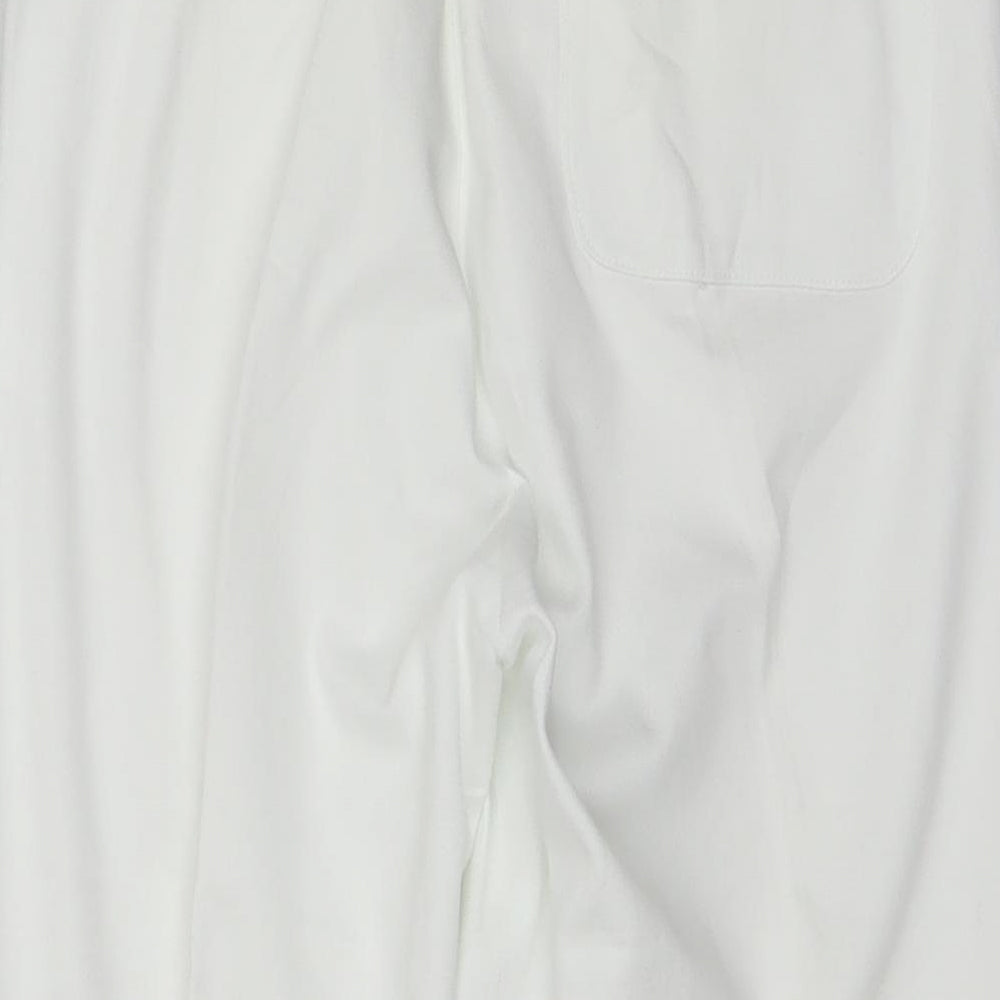 Green Lamb Womens White  Cotton Sailor Shorts Size 10 L15 in Regular  - Golf