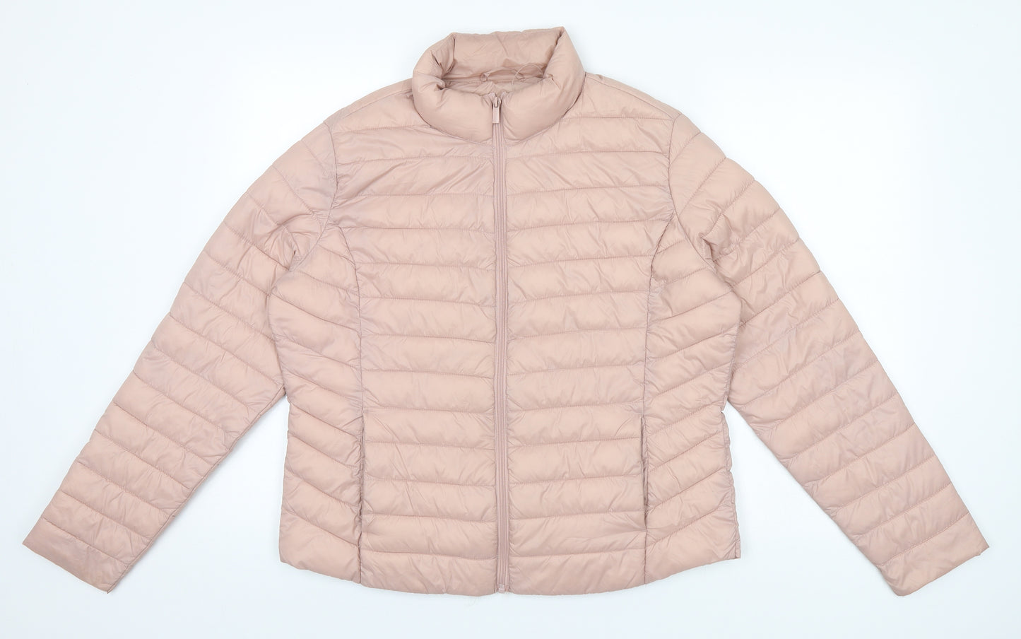 Primark Womens Beige   Puffer Jacket Jacket Size 14