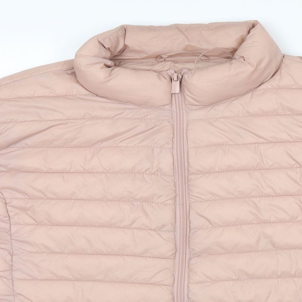 Primark Womens Beige   Puffer Jacket Jacket Size 14