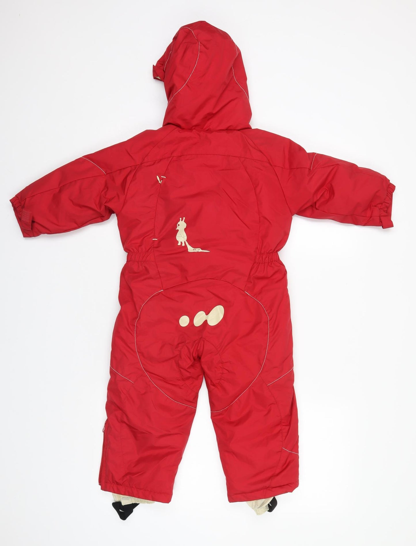 Preworn Boys Red   Puffer Jacket Coat Size 3 Years   - Jump Suit