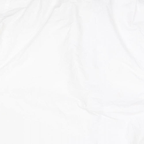 ColinRoss Mens White  Polyester  Button-Up Size 16.5 Collared