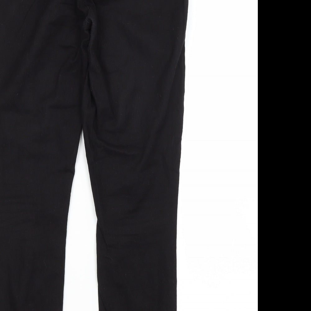Primark Womens Black  Cotton Skinny Jeans Size 14 L28 in Regular