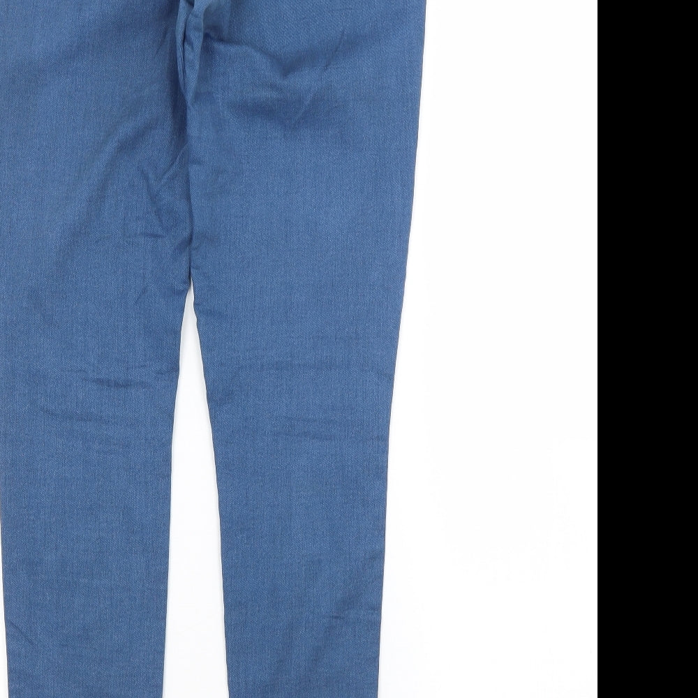Primark Womens Blue  Cotton Jegging Jeans Size 12 L30 in Regular
