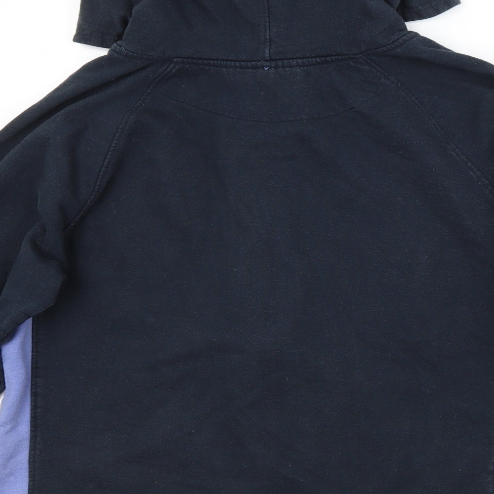Preworn Womens Blue  Cotton Full Zip Hoodie Size 14   - GIRLS GUIDES