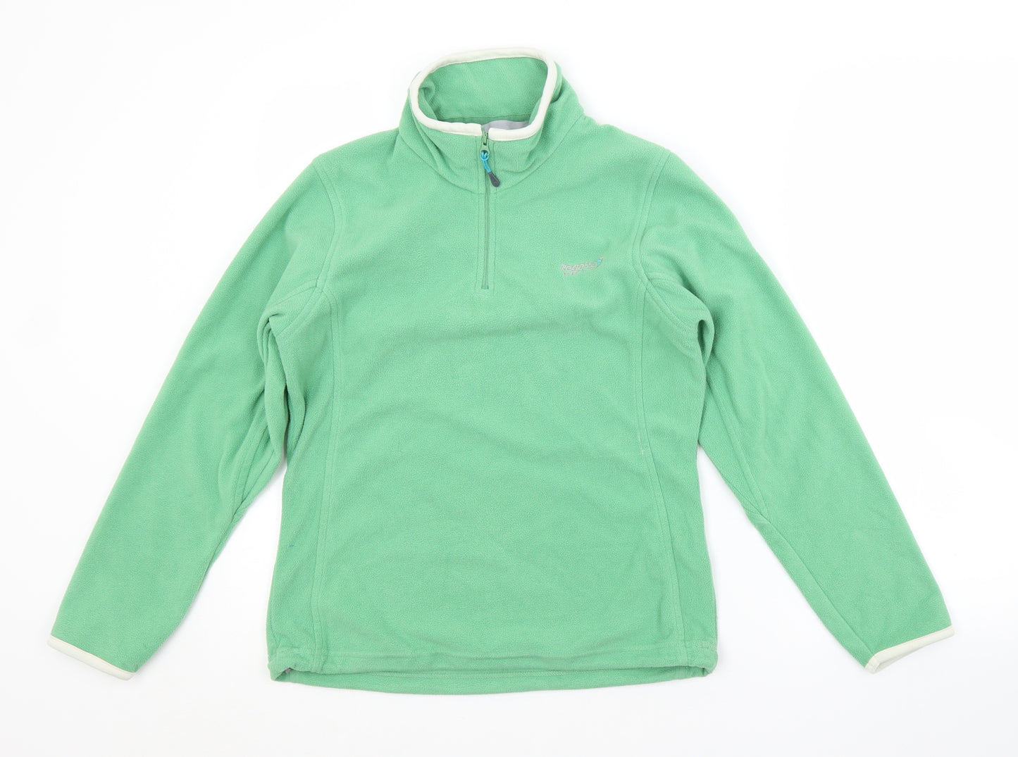 Regatta Womens Green  Polyester Pullover Sweatshirt Size 8
