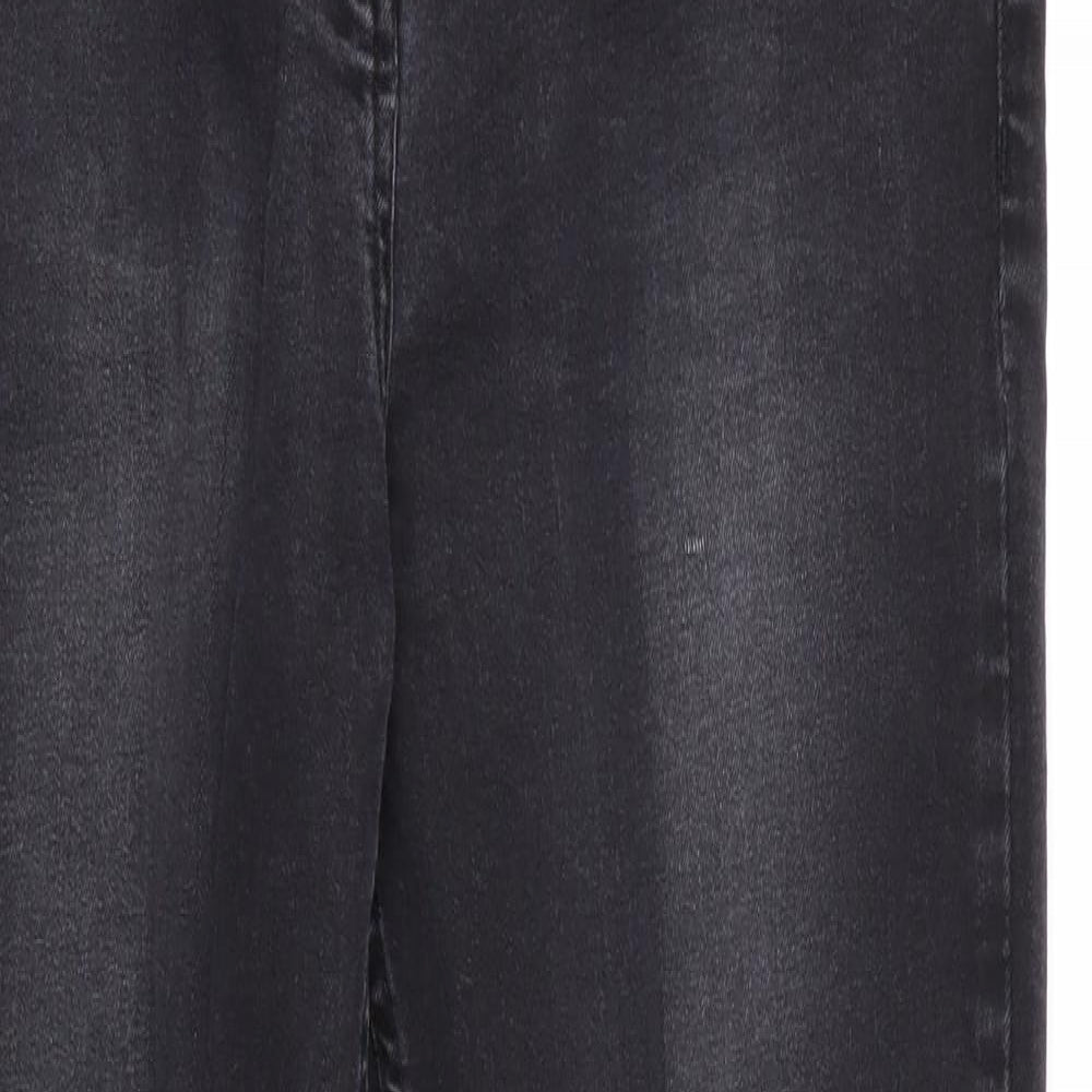 Studio Denim Womens Black  Cotton Skinny Jeans Size 12 L27 in Regular