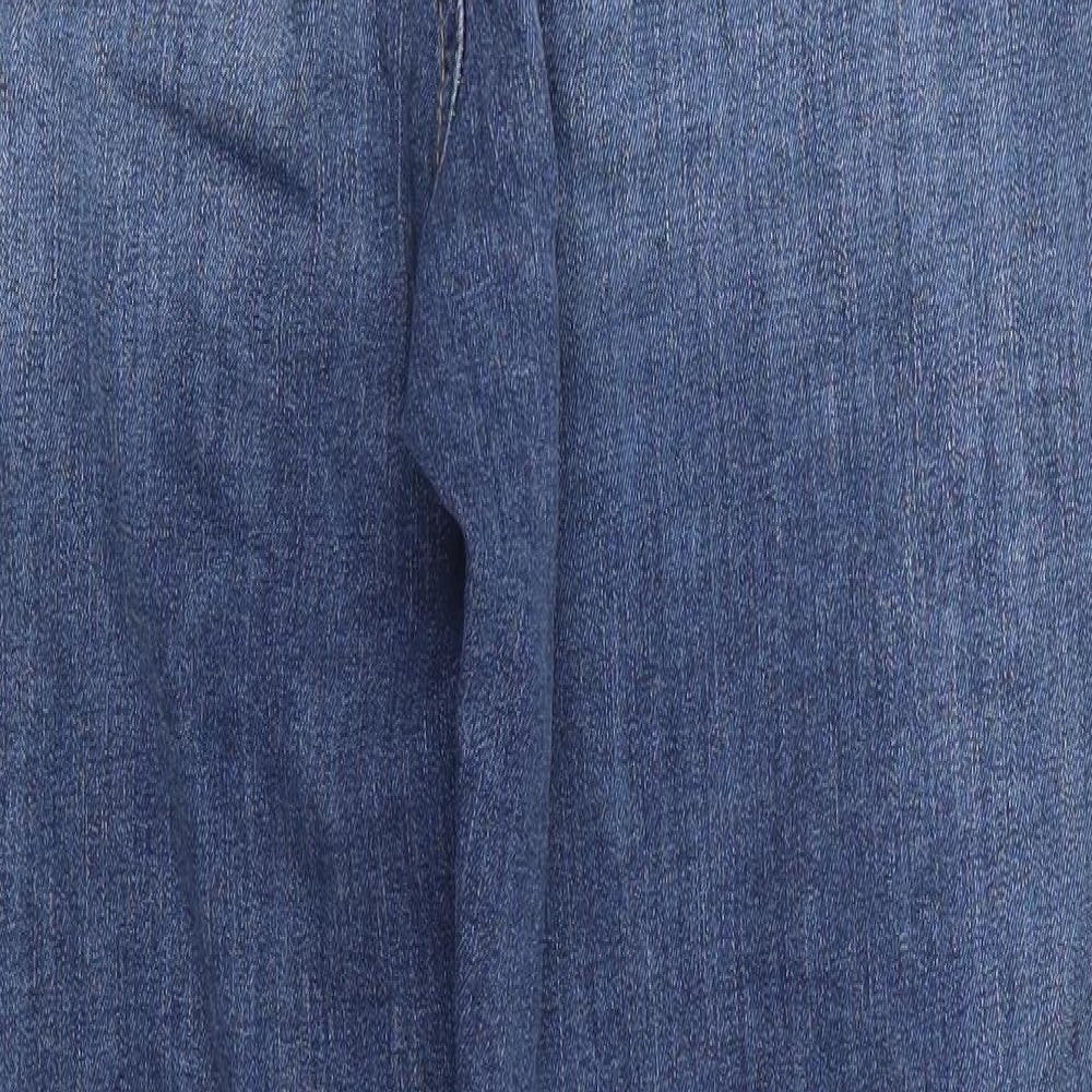Taylor by Dorothy Perkins Womens Blue  Cotton Straight Jeans Size 8 L26 in Regular