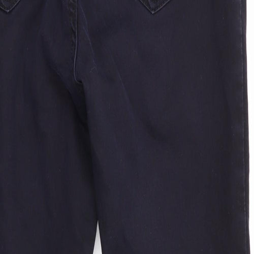 New Look  Womens Blue  Cotton Skinny Jeans Size 10 L23 in Regular  - Blue Black India Super Skinny