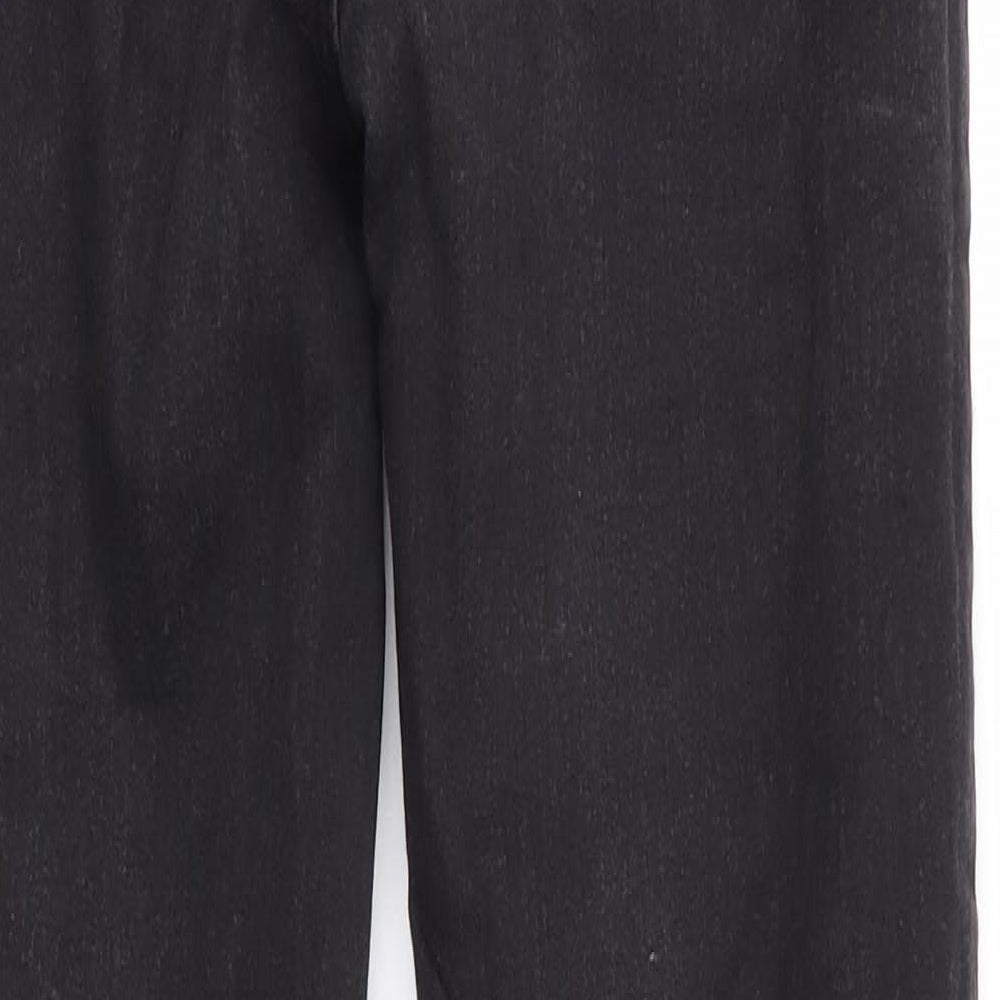 New Look Womens Black  Cotton Skinny Jeans Size 10 L29 in Regular  - Super Skinny