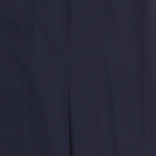 Dorothy Perkins Womens Blue  Polyester Trousers  Size 12 L26 in Regular