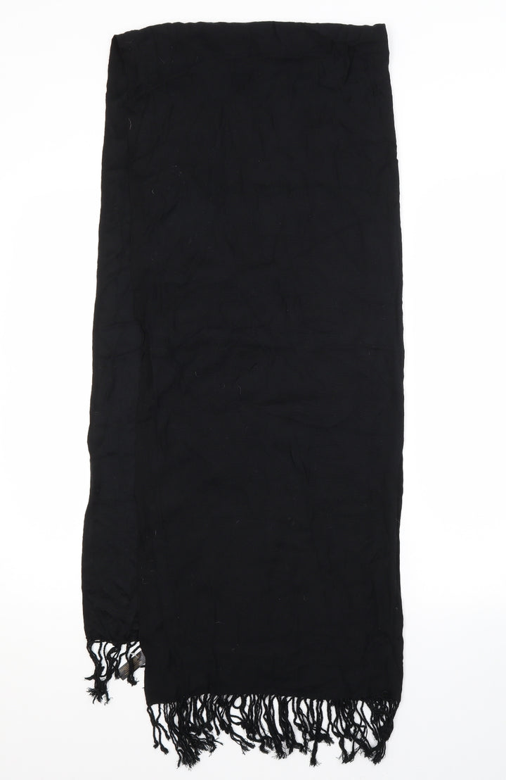 Preworn Womens Black  Viscose  Shawl/Wrap