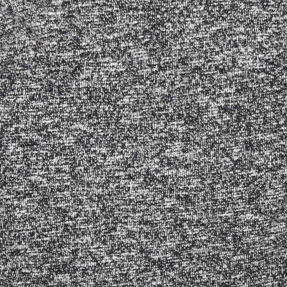 Zara Womens Grey V-Neck  Cotton Pullover Jumper Size M