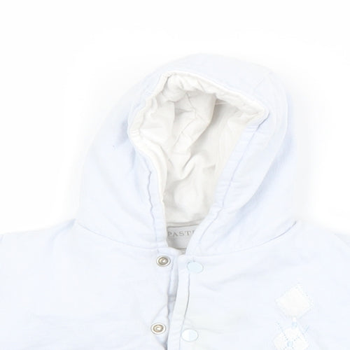Pastel Baby Blue   Basic Coat Coat Size 0-3 Months
