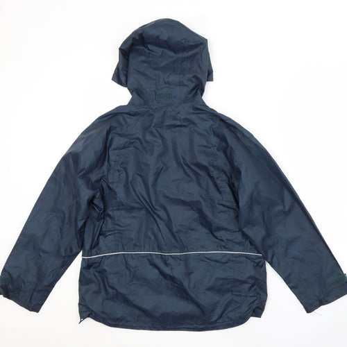 Result Boys Blue   Rain Coat Coat Size 9-10 Years