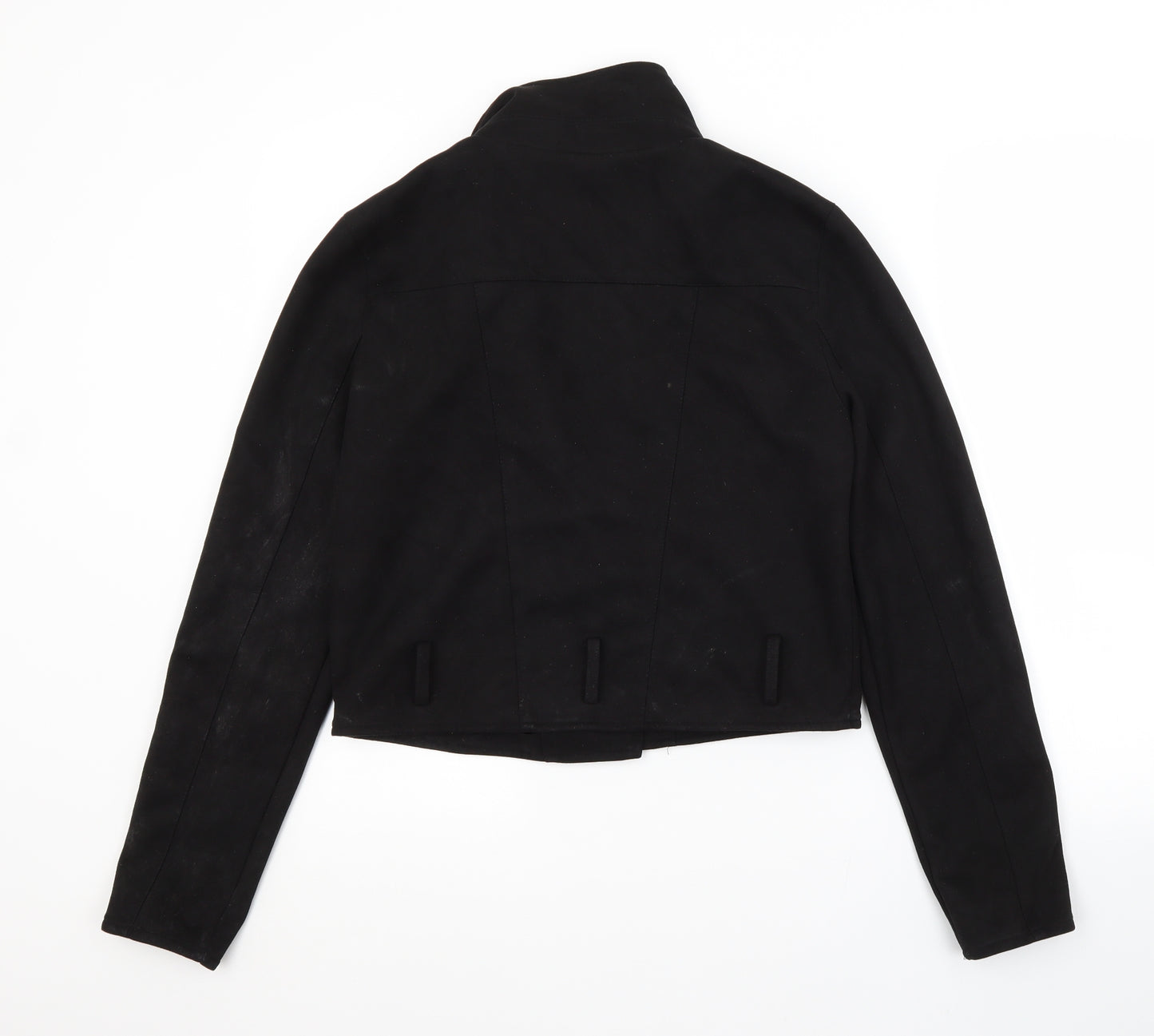 PRETTYLITTLETHING Womens Black   Jacket  Size 10