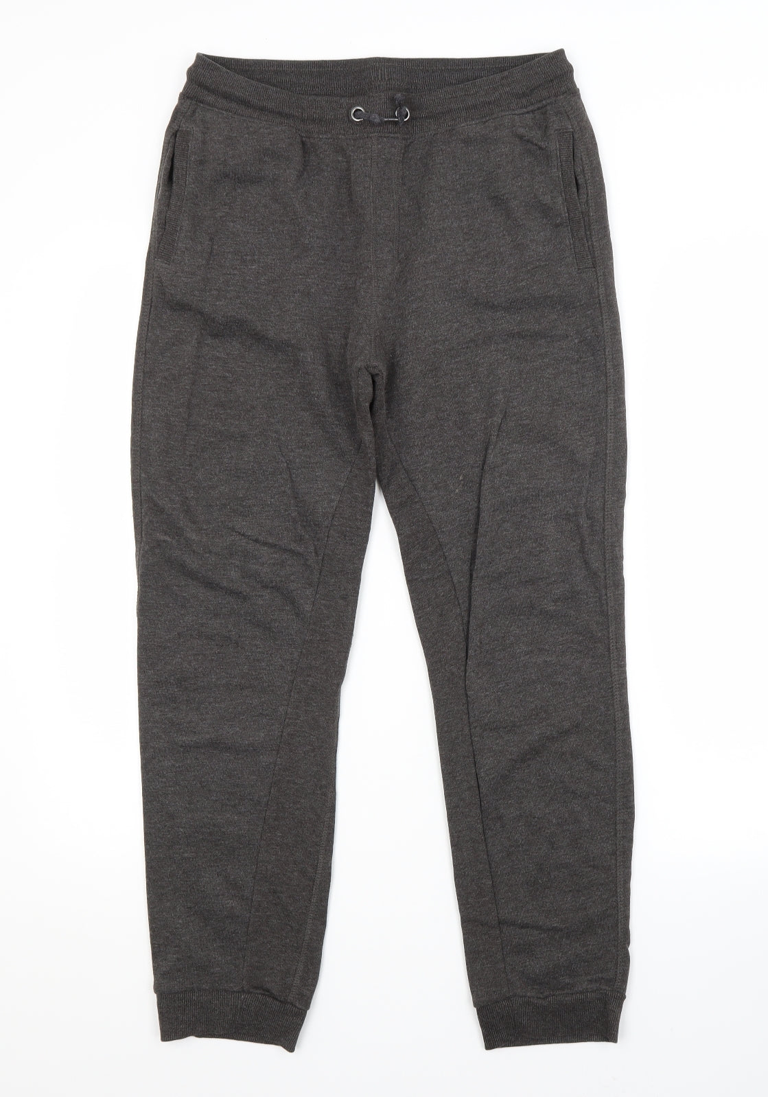 Nutmeg Boys Grey  Cotton Sweatpants Trousers Size 13-14 Years  Regular