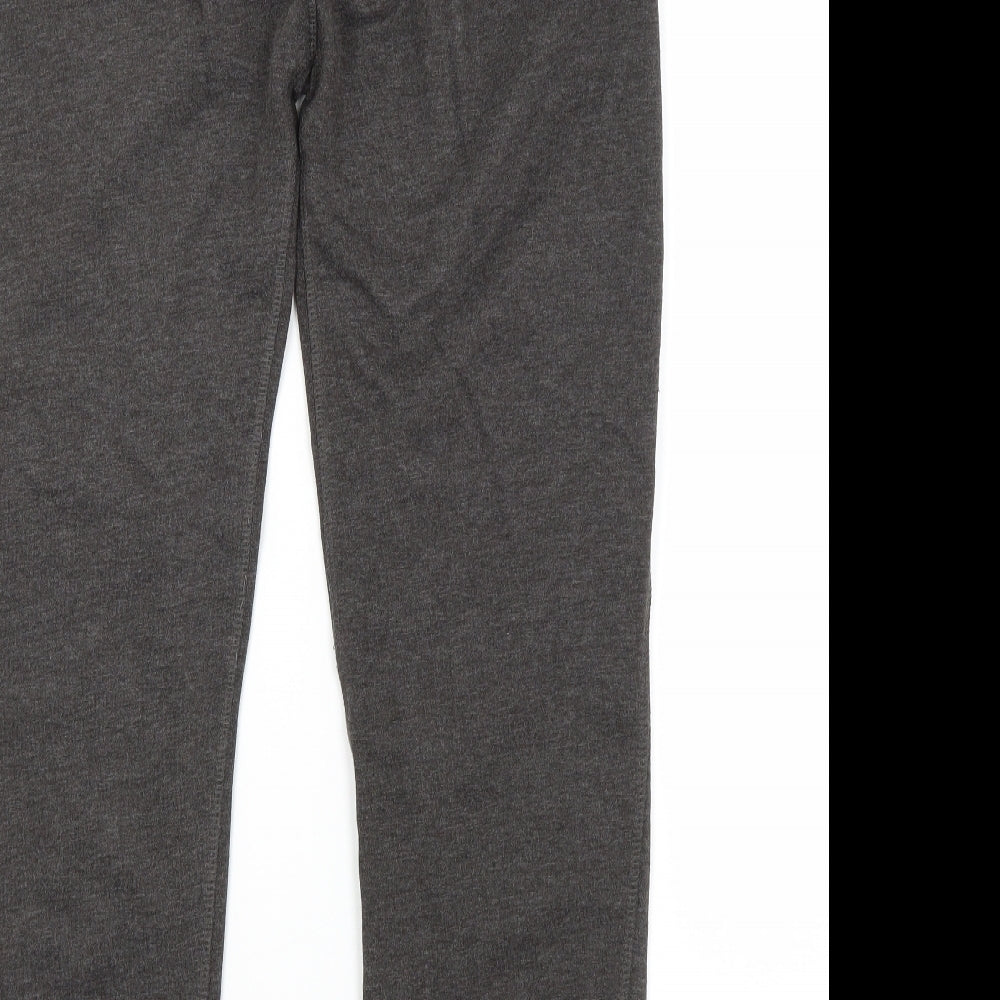 Nutmeg Boys Grey  Cotton Sweatpants Trousers Size 13-14 Years  Regular