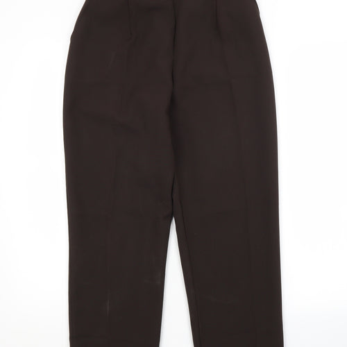 Preworn Womens Brown   Trousers  Size 10 L26 in Regular