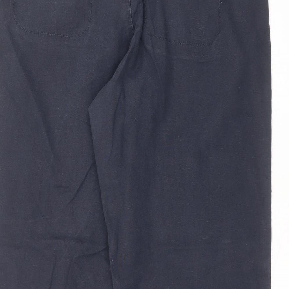 stone bay Mens Blue  Linen Straight Jeans Size 38 in L30 in Regular