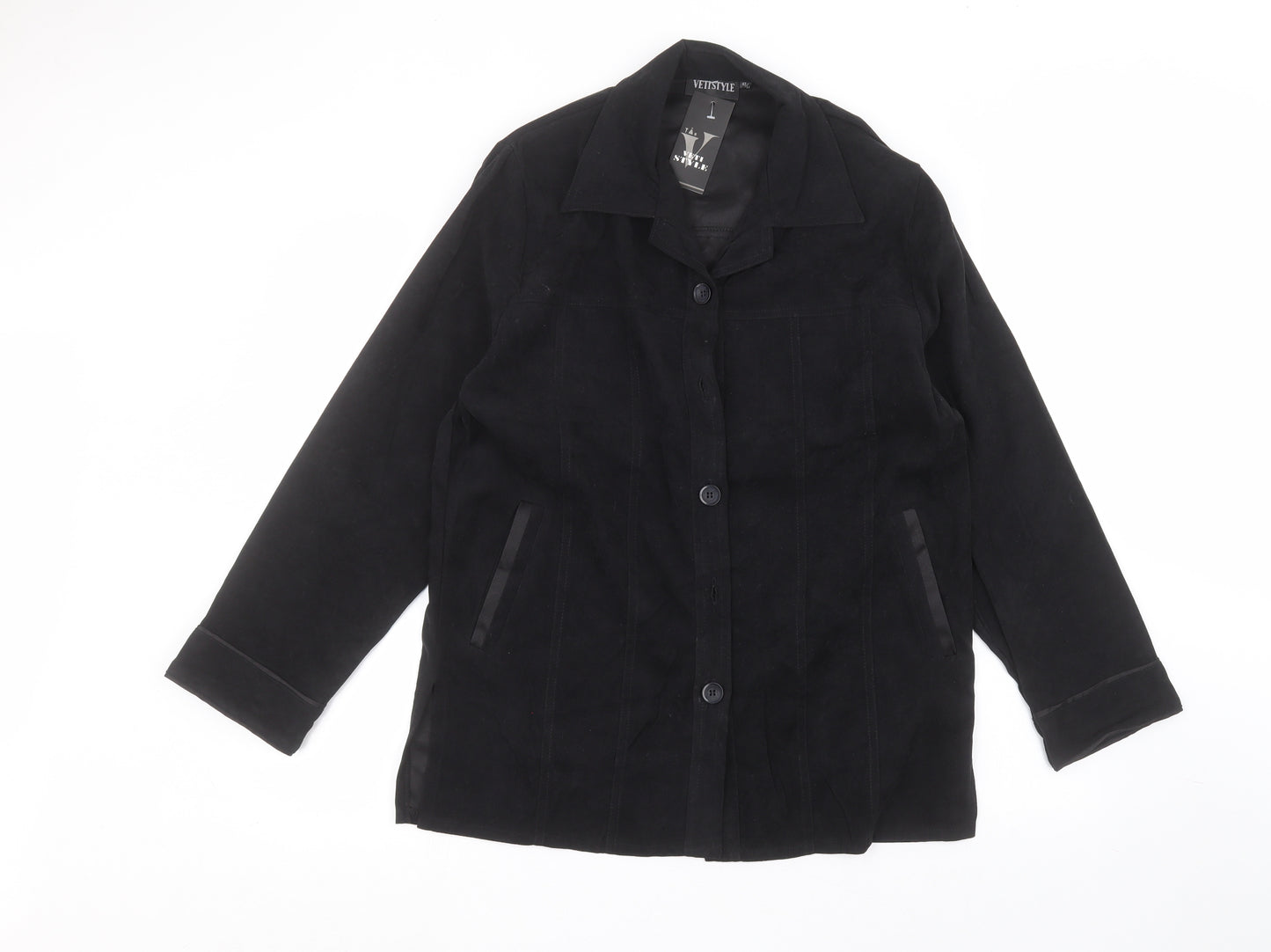 Vettistyle Womens Black   Jacket  Size 14