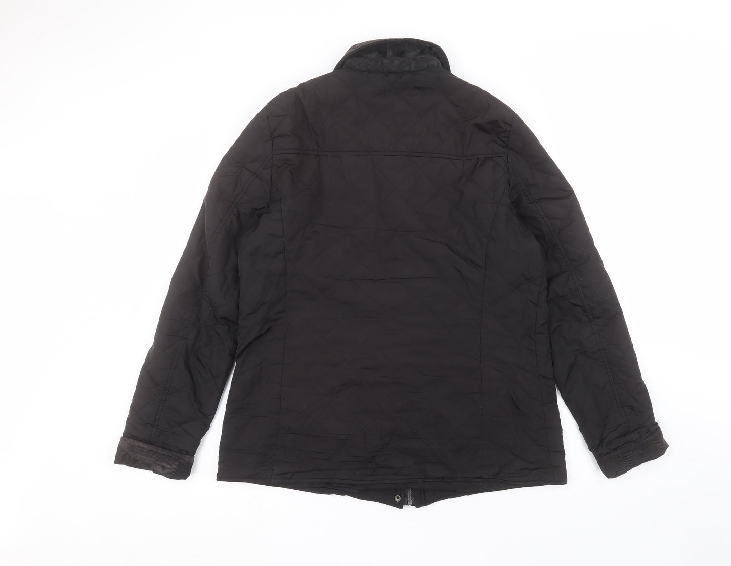 Dorothy Perkins Womens Black   Pea Coat Coat Size 14