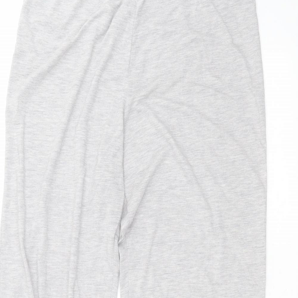 Debinhams Womens Grey  Polyester Trousers  Size 12 L27 in Regular
