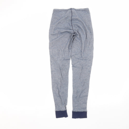 H&M Girls Blue  Cotton Sweatpants Trousers Size 12-13 Years  Regular