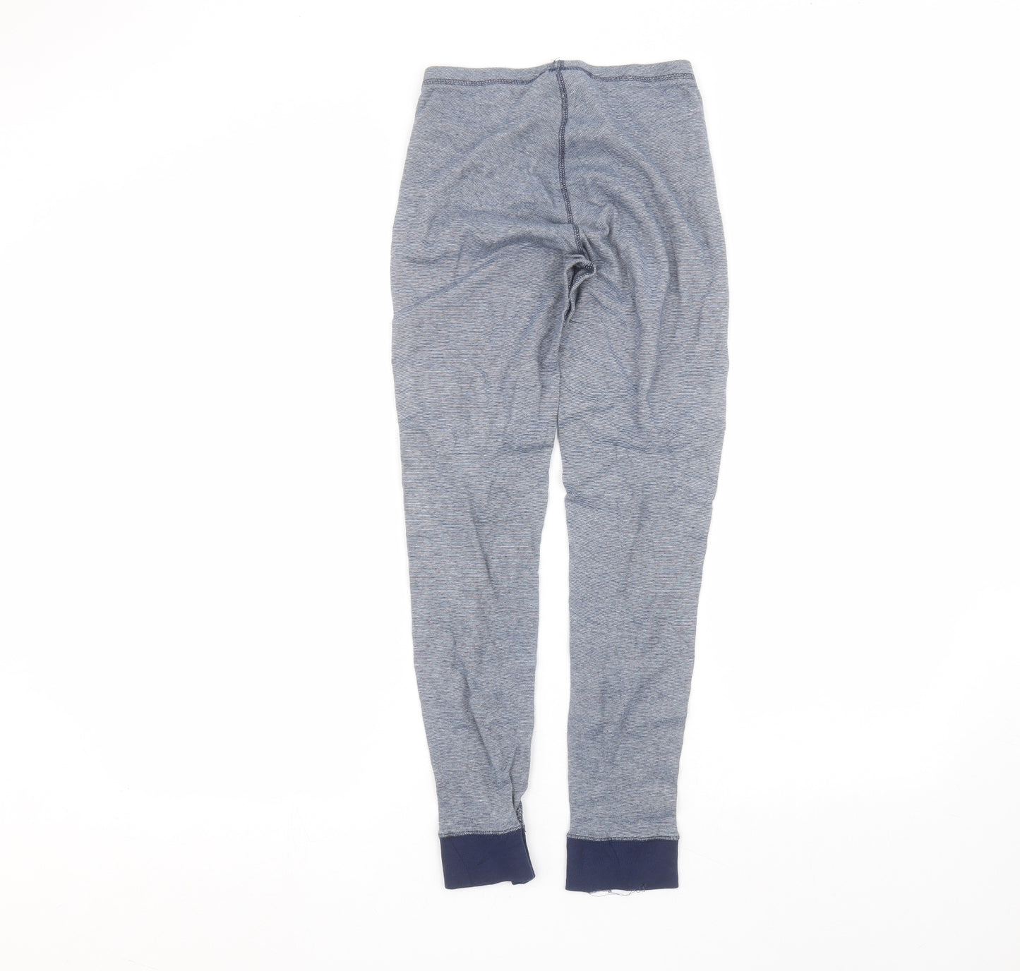 H&M Girls Blue  Cotton Sweatpants Trousers Size 12-13 Years  Regular